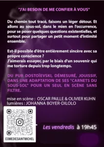 Olivier Kuhn Les carnets du sous-sol verso