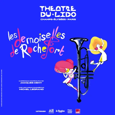 Victor Bourigault en scène dans "les demoiselles de Rocherfort" au Théâtre du Lido