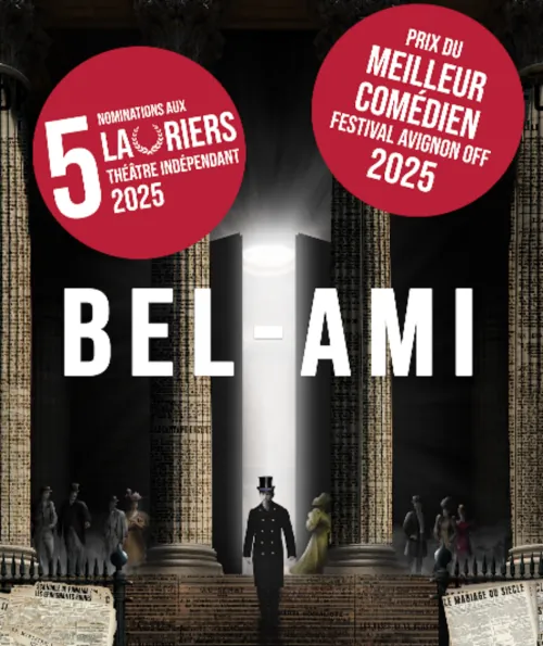 Pierre Zaoui dans Bel Ami de Maupassant au festival d'Avignon