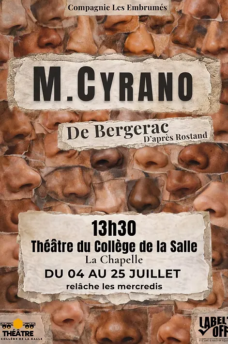 Leslie Gueguen dans M.Cyrano à Avignon