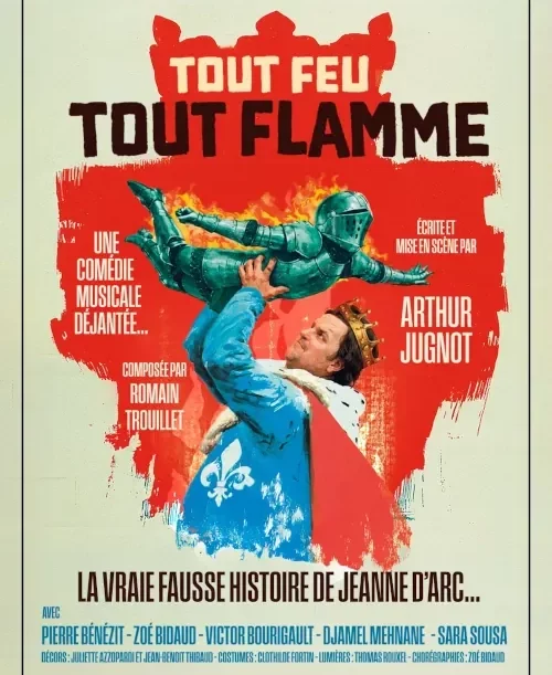 Victor Bourigault dans "Tout Feu Tout Flamme" au théâtre "La Comédie de Paris"